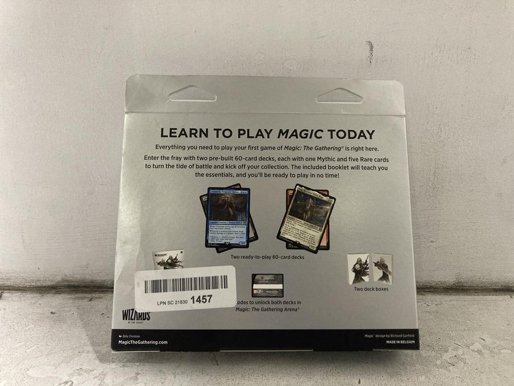 Lot 600  
            Chesterfield SR46 - Parcel Delivery Only 

                
MAGIC THE GATHERING FINAL FANTASY STARTER KIT (LOCATION: H1) - Image 2