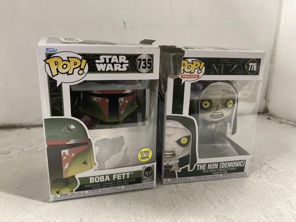 Lot 602  
            Chesterfield SR46 - Parcel Delivery Only 

                
5 X ASSORTED POP FIGURES TO INCLUDE POP SATURDAY NIGHT LIVE 50 NICK THE LOUNGE SI... - Image 4