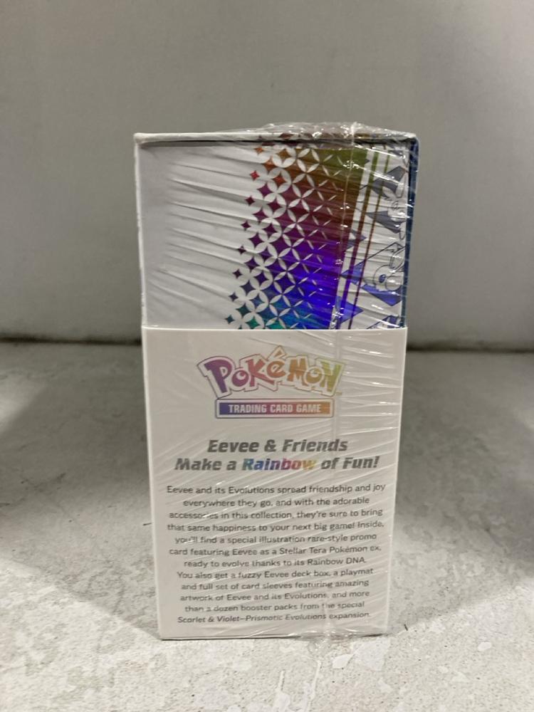 Lot 608  
            Chesterfield SR46 - Parcel Delivery Only 

                
POKEMON SCARLET AND VIOLET PRISMATIC EVOLUTIONS SUPER PREMIUM COLLECTION ORIGINAL... - Image 3
