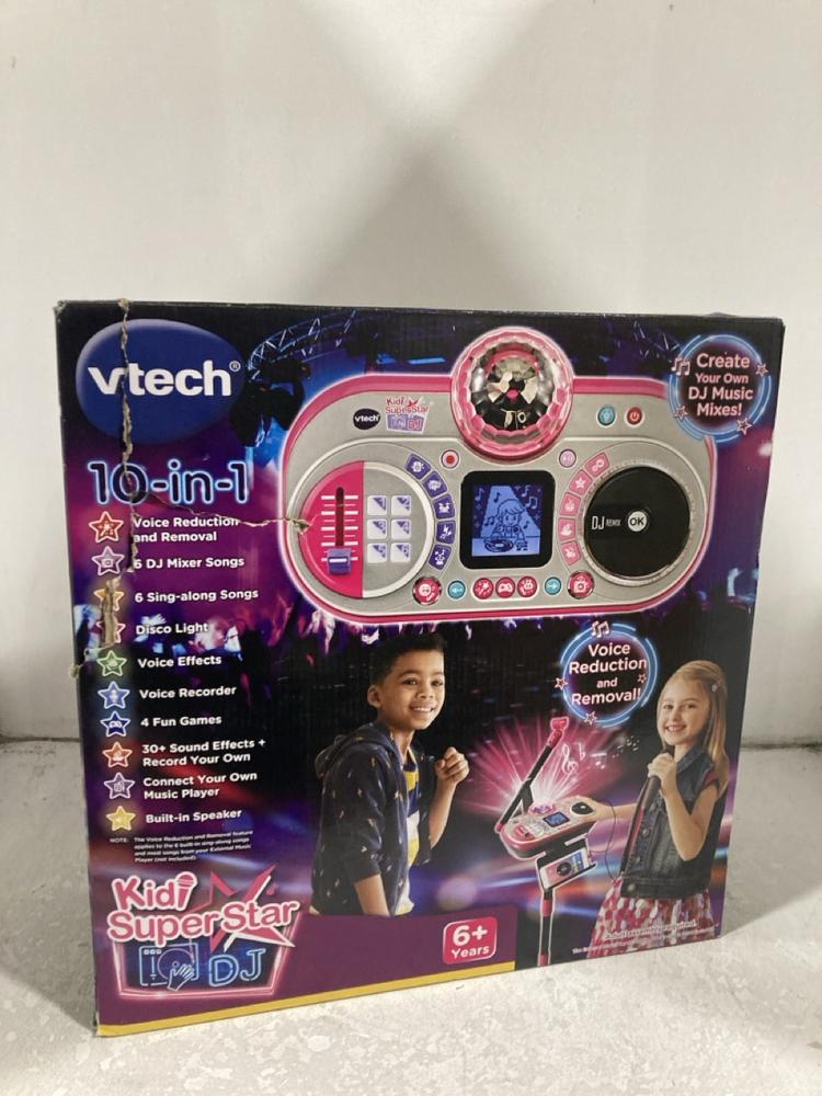 Lot 612  
            Chesterfield SR46 - Parcel Delivery Only 

                
VTECH KIDI SUPER STAR DJ (LOCATION: H1)