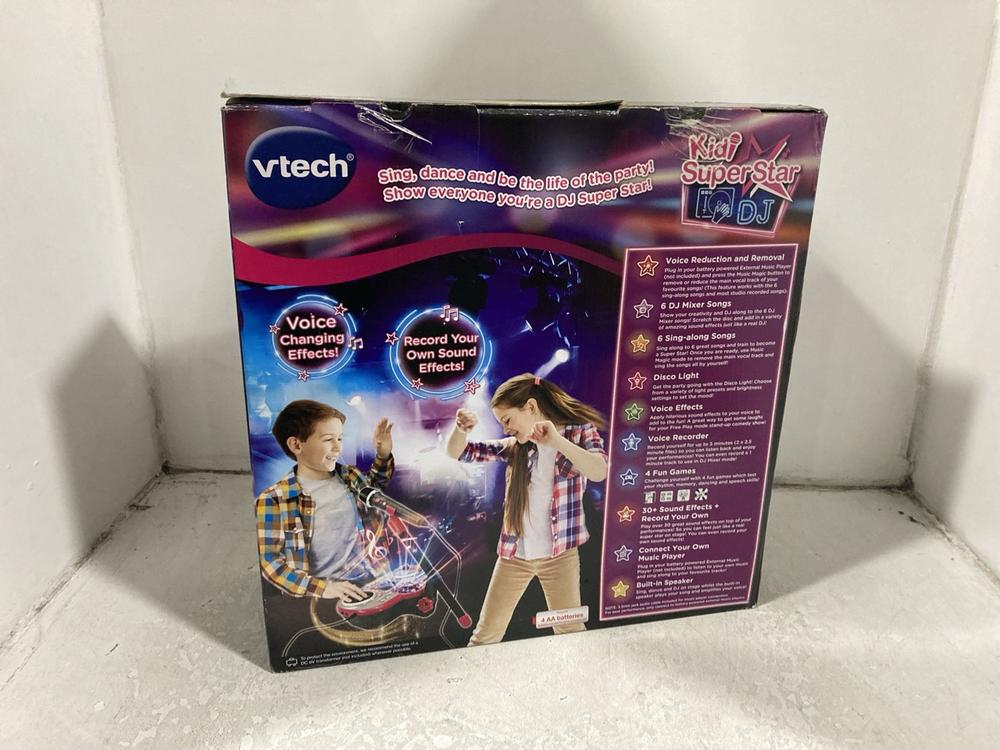 Lot 612  
            Chesterfield SR46 - Parcel Delivery Only 

                
VTECH KIDI SUPER STAR DJ (LOCATION: H1) - Image 4