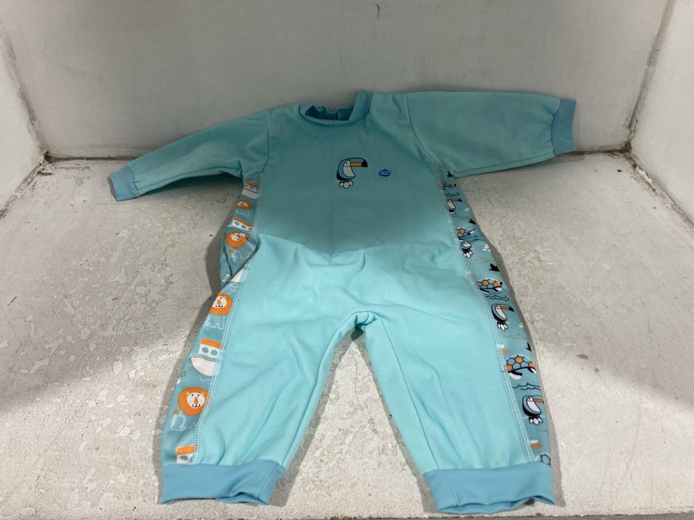 Lot 616  
            Chesterfield SR46 - Parcel Delivery Only 

                
6 X ASSORTED KIDS SWIMMING COSTUMES TO INCLUDE SPLASH ABOUT COSTUME IN BLUE SIZE ... - Image 3