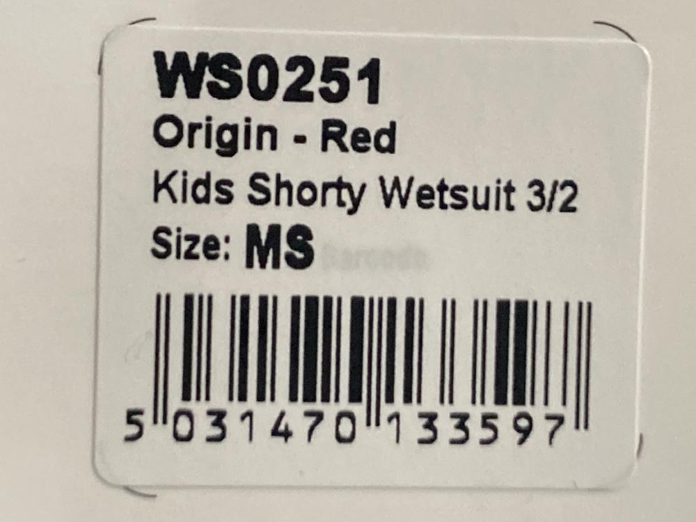 Lot 617  
            Chesterfield SR46 - Parcel Delivery Only 

                
OSPREY KIDS WETSUIT IN BLACK MEDIUM SHORT (LOCATION: H1) - Image 4