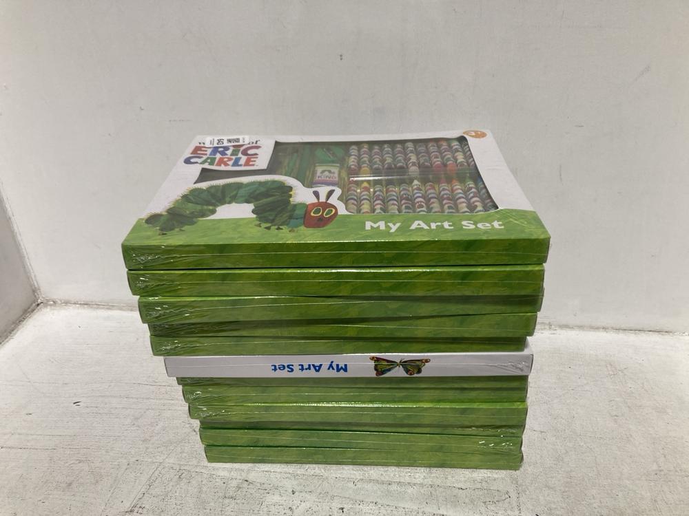 Lot 643  
            Chesterfield SR46 - Parcel Delivery Only 

                
12 X ERIC CARLE MY ART SETS (LOCATION: H2)