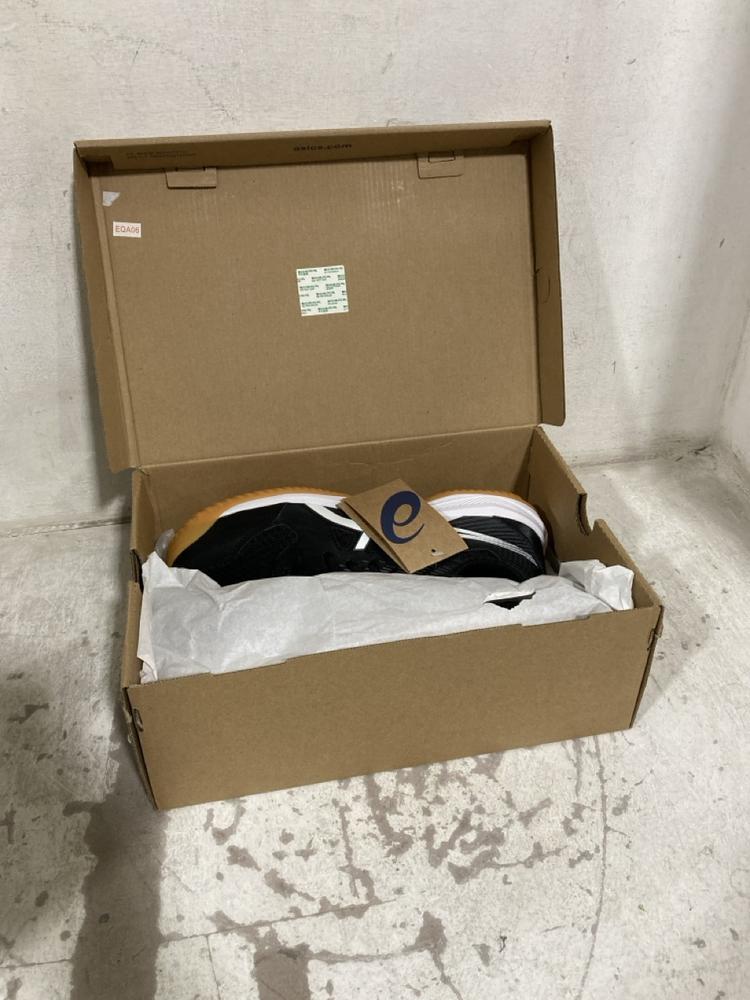 Lot 687  
            Chesterfield SR46 - Parcel Delivery Only 

                
ASICS UP COURT 6 RUNNING TRAINERS IN BLACK & WHITE - UK SIZE 9 (LOCATION: H4) - Image 3