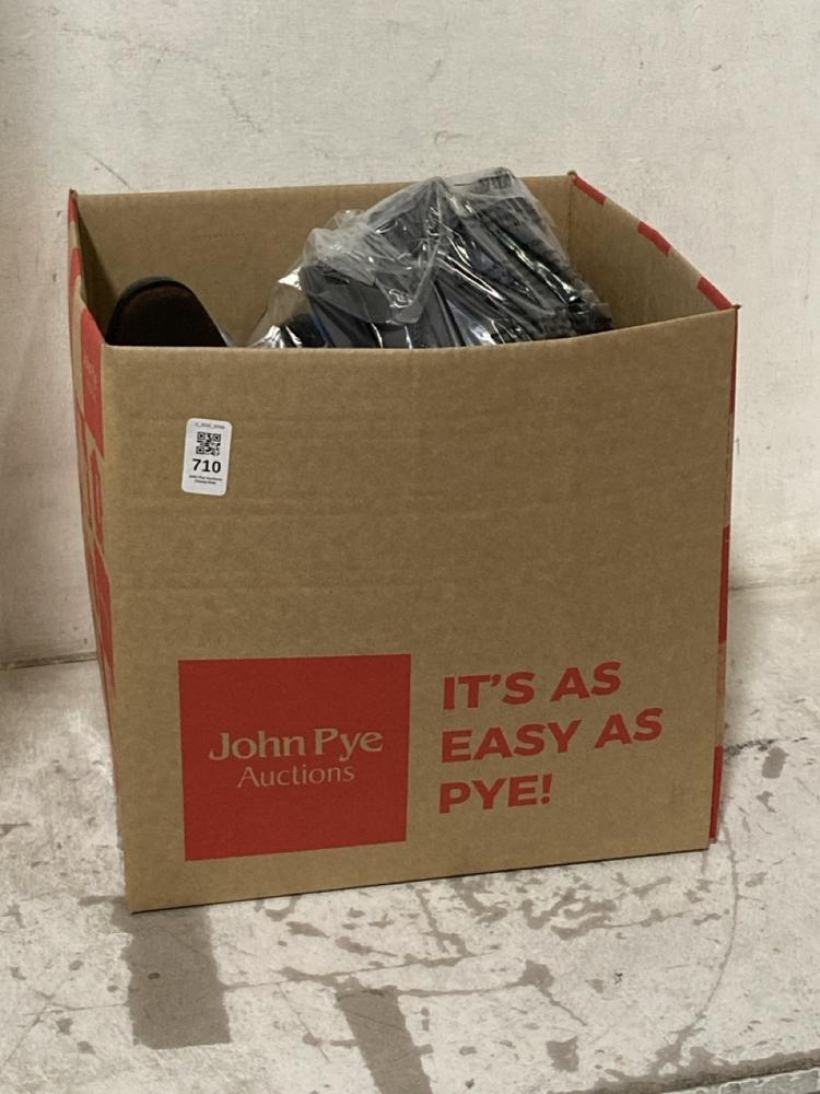 Lot 710  
            Chesterfield SR46 - Parcel Delivery Only 

                
QTY OF ASSORTED ADULTS SHOES TO INCLUDE THOMAS CORK SUEDE ANKLE BOOTS IN BROWN - ...