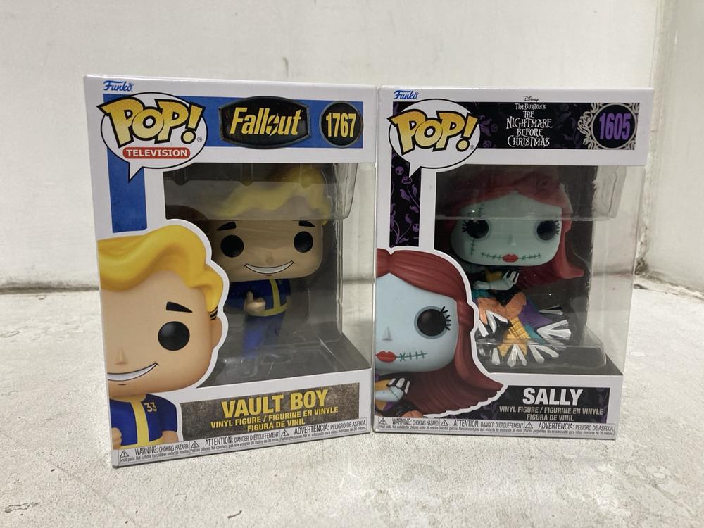 Lot 721  
            Chesterfield SR46 - Parcel Delivery Only 

                
6 X ASSORTED FUNKO POP VINYL FIGURE TO INCLUDE FUNKO POP STRANGER THINGS 177 STEV... - Image 3