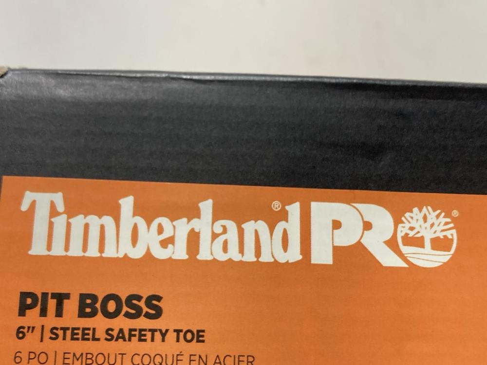 Lot 727  
            Chesterfield SR46 - Parcel Delivery Only 

                
TIMBERLAND PIT BOSS SAFETY SHOES IN BLACK SIZE UK 10 (LOCATION: H5) - Image 4