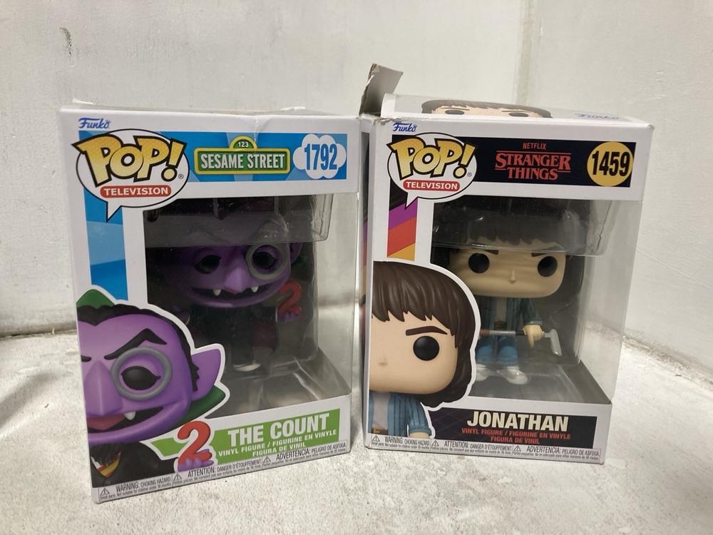 Lot 745  
            Chesterfield SR46 - Parcel Delivery Only 

                
5 X ASSORTED FUNKO POP VINYL FIGURES TO INCLUDE FUNKO POP SPONGEBOB 1940 GARY VIN... - Image 4