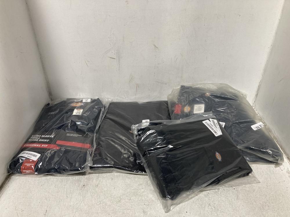 Lot 752  
            Chesterfield SR46 - Parcel Delivery Only 

                
4 X ASSORTED ADULTS WORK TROUSERS IN INCLUDE DICKIES WORK TROUSERS IN BLACK - UK ... - Image 2