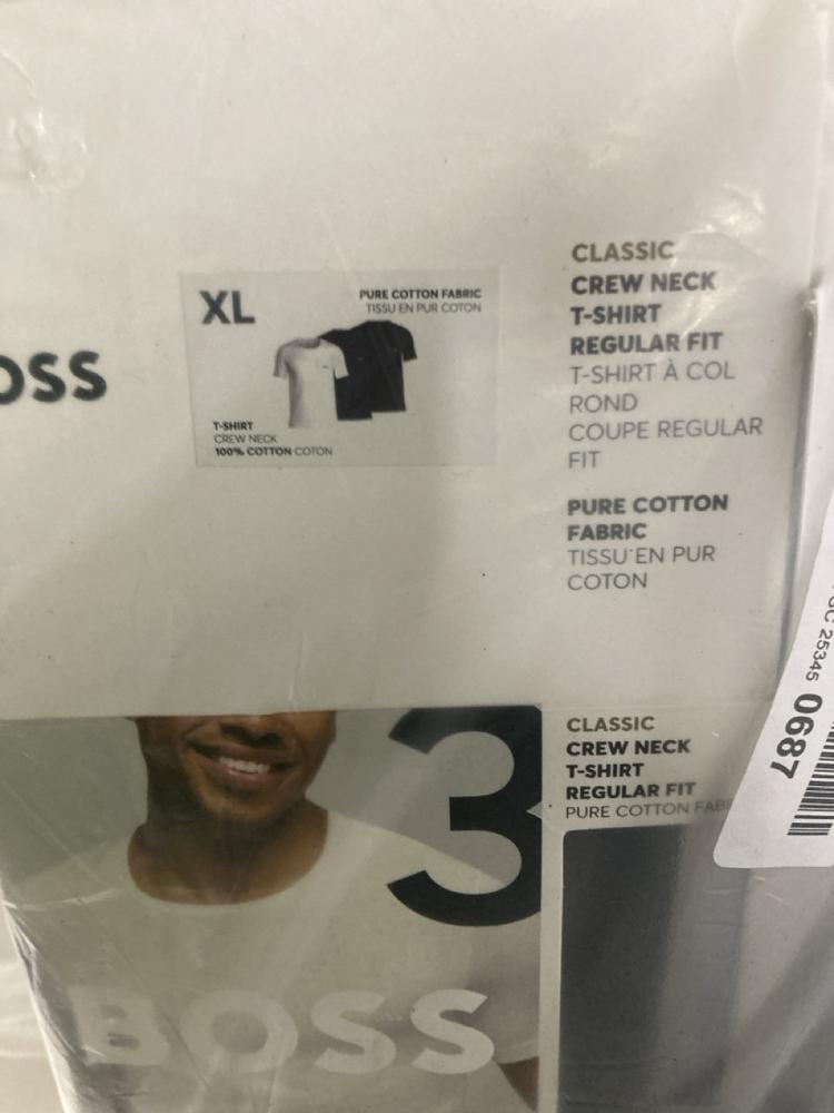 Lot 755  
            Chesterfield SR46 - Parcel Delivery Only 

                
QTY OF ASSORTED ADULTS BRANDED CLOTHING TO INCLUDE EMPORIO ARMANI T SHIRT IN WHIT... - Image 3