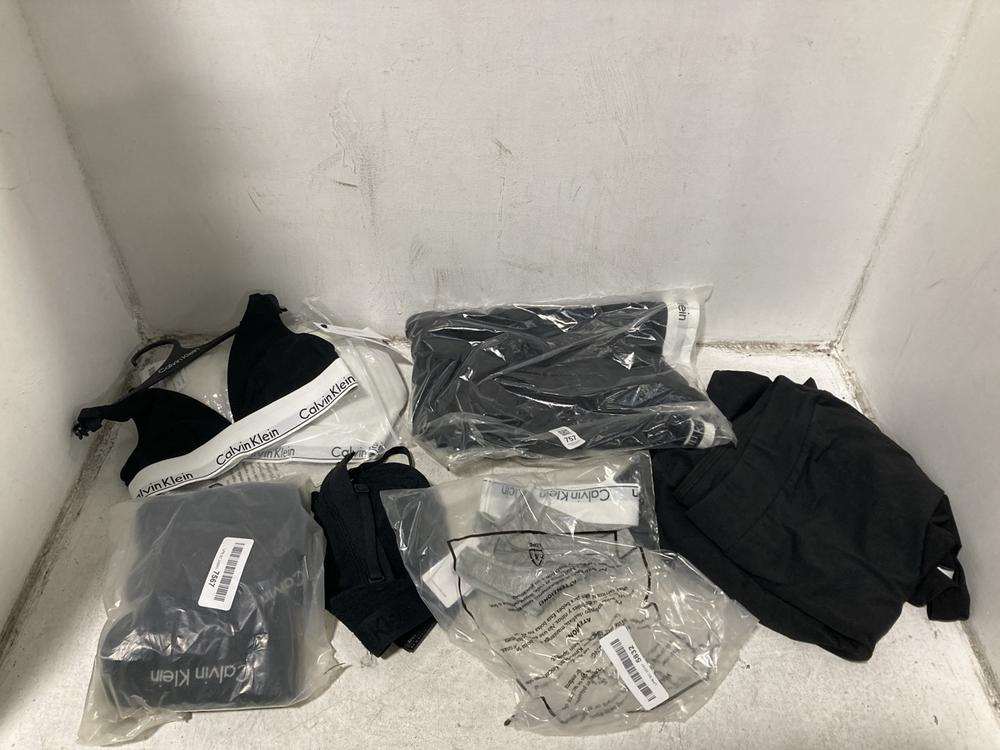 Lot 757  
            Chesterfield SR46 - Parcel Delivery Only 

                
QTY OF ASSORTED ADULTS BRANDED CLOTHING TO INCLUDE CALVIN KLEIN TRIANGLE BRA IN B... - Image 2