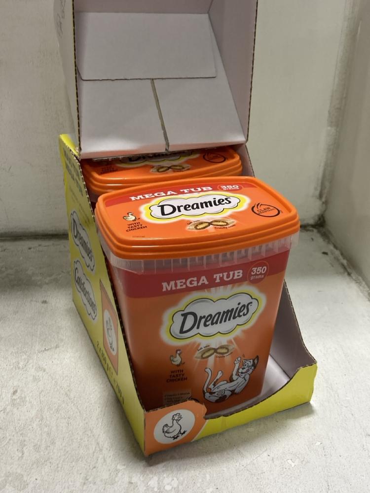 Lot 764  
            Chesterfield SR46 - Parcel Delivery Only 

                
3 X ASSORTED PET FOOD TO INCLUDE DREAMIES CATISFACTION TRATES ( BEST BEFORE 23/09... - Image 2