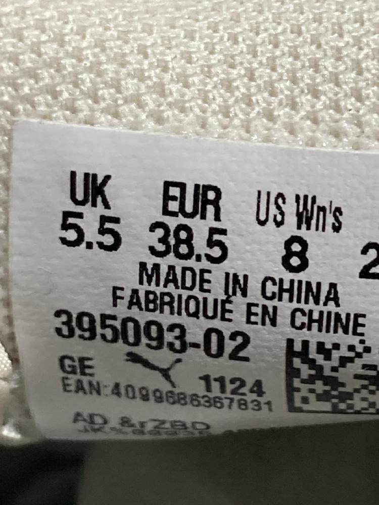 Lot 784  
            Chesterfield SR46 - Parcel Delivery Only 

                
PUMA REBOUND TRAINERS IN BLACK - UK SIZE 10 TO INCLUDE PUMA CAPRINA STREET TRAINE... - Image 4