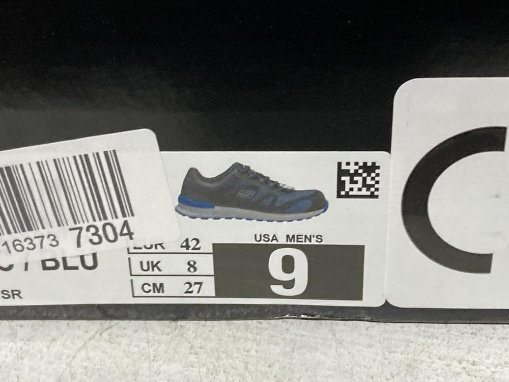 Lot 788  
            Chesterfield SR46 - Parcel Delivery Only 

                
SKETCHERS ANKLE WORK BOOTS IN BLUE & BLACK - UK SIZE 10 TO INCLUDE SKECHERS WORK ... - Image 3