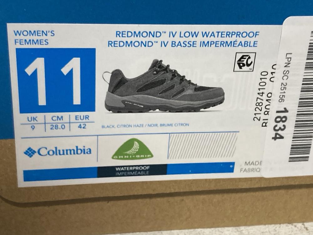 Lot 790  
            Chesterfield SR46 - Parcel Delivery Only 

                
COLUMBIA REDMOND LOW WATERPROOF SHOES IN GREY - UK SIZE 9 (LOCATION: G3)