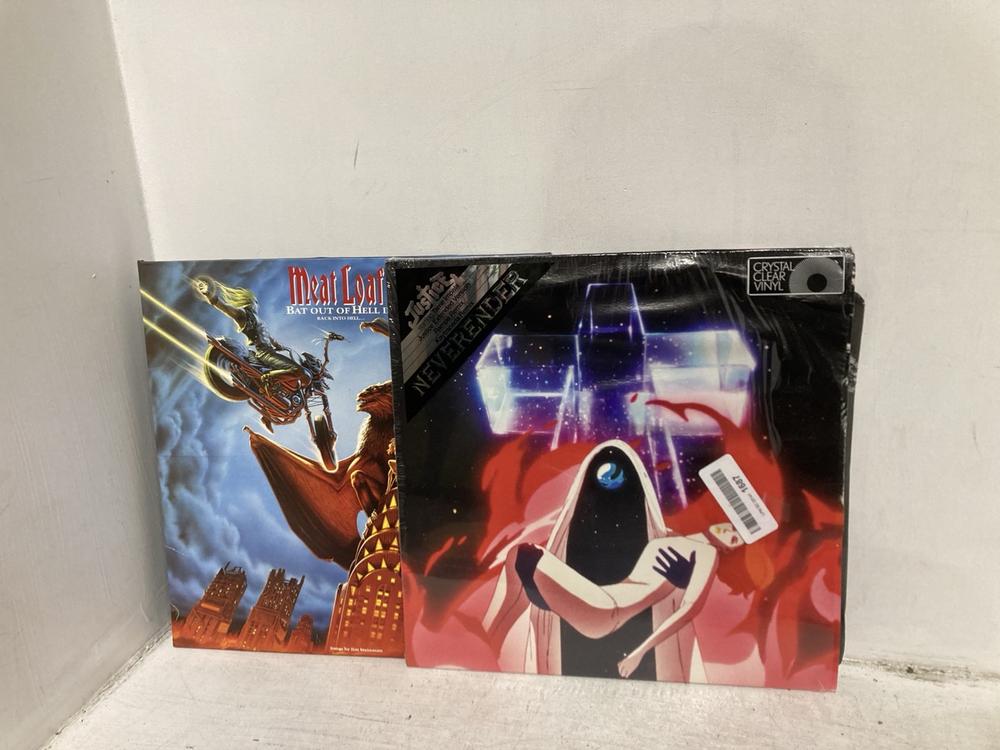 Lot 799  
            Chesterfield SR46 - Parcel Delivery Only 

                
6 X ASSORTED VINYLS TO INCLUDE JUSTICE CRYSTAL CLEAR WATER VINYL (LOCATION: G3) - Image 2