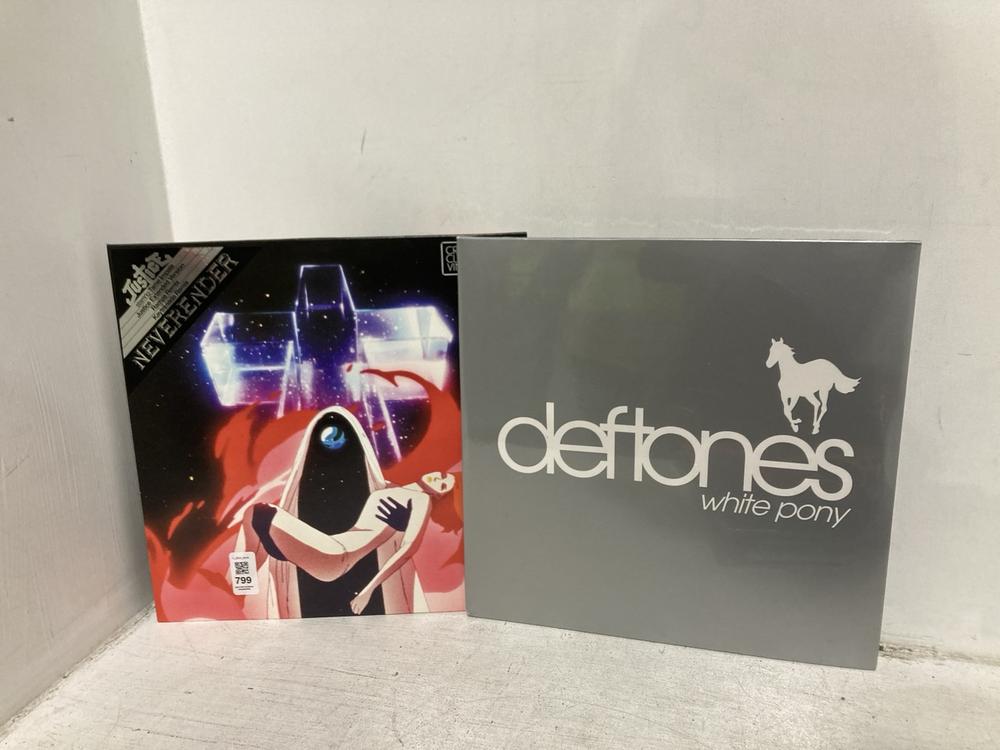 Lot 799  
            Chesterfield SR46 - Parcel Delivery Only 

                
6 X ASSORTED VINYLS TO INCLUDE JUSTICE CRYSTAL CLEAR WATER VINYL (LOCATION: G3) - Image 4