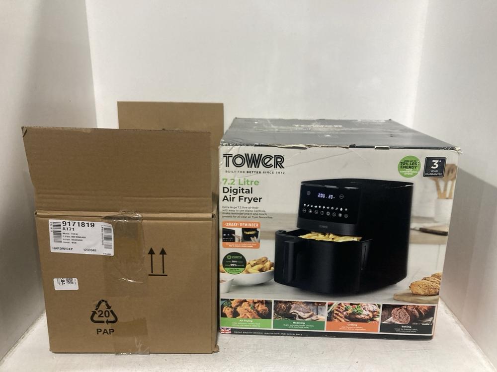 Lot 884  
            Chesterfield SR46 - Parcel Delivery Only 

                
NINJA FOODI 7.6L DUAL ZONE AIR FRYER TO INCLUDE TEFAL PULSE FOOD PROCESSOR (LOCAT...
