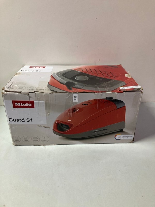 Lot 100  
            Nottingham SR1 - Delivery Only 

                
MIELE POWERLINE GUARD S1 JUNIOR CYLINDER VACUUM CLEANER MODEL: STAF0 - ORIGINAL R...