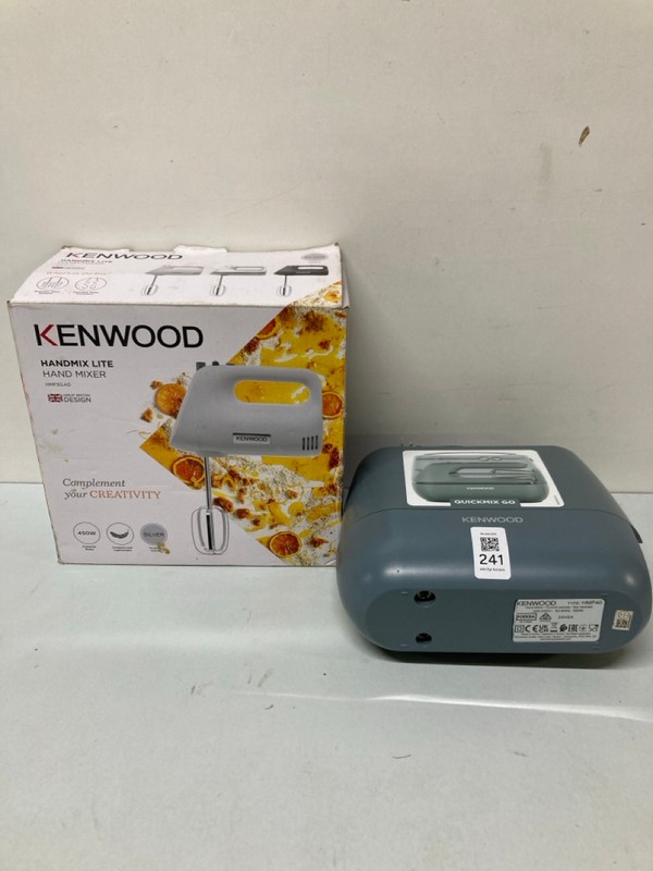 Lot 241  
            Nottingham SR1 - Delivery Only 

                
2 X VARIOUS MIXERS INC. KENWOOD HANDMIX LITE HAND MIXER
