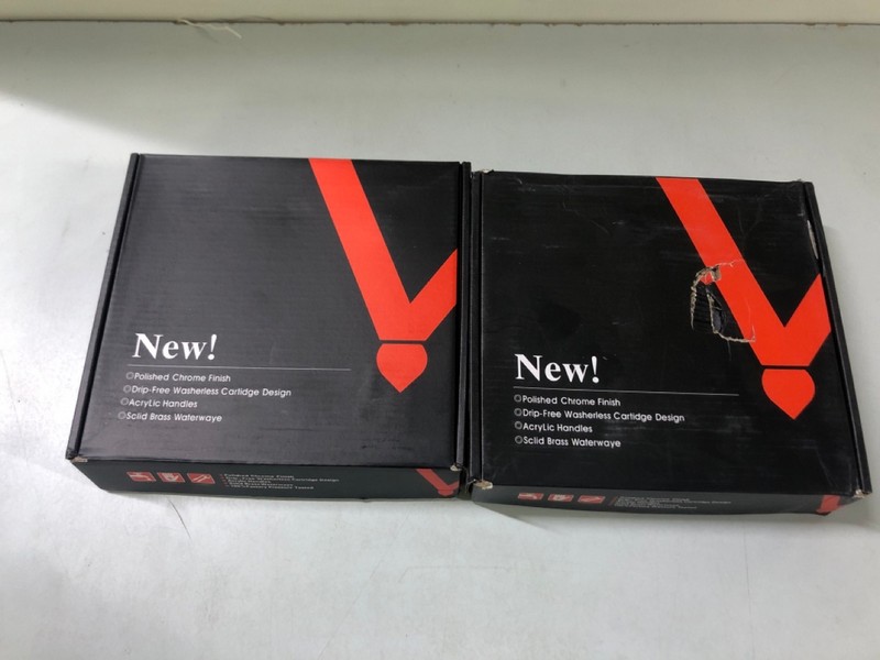 Lot 365  
            Nottingham SR1 - Delivery Only 

                
2 X BASIN KITCHEN FAUCET - MATT BLACK