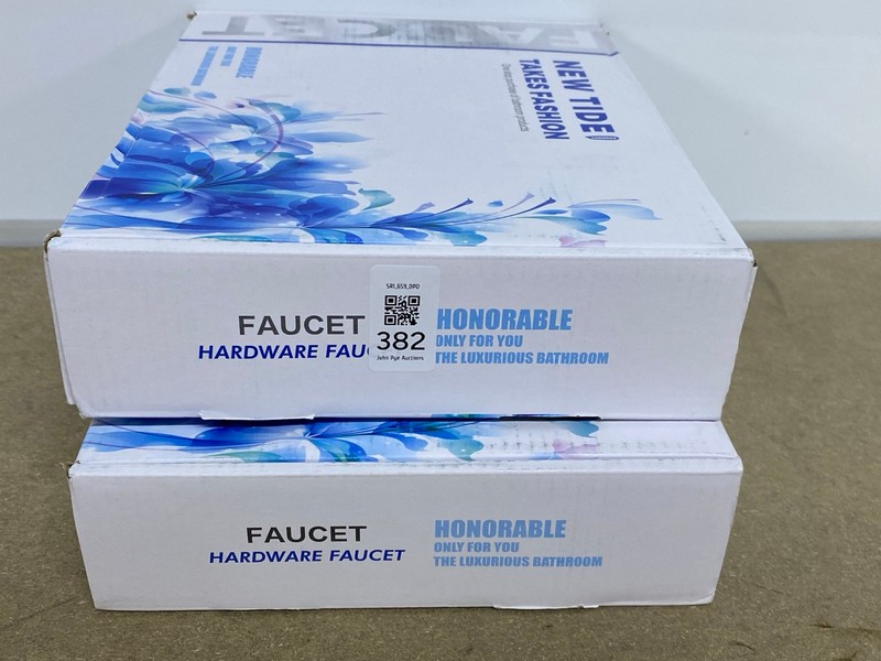 Lot 382  
            Nottingham SR1 - Delivery Only 

                
2 X BASIN KITCHEN TAP - GREY