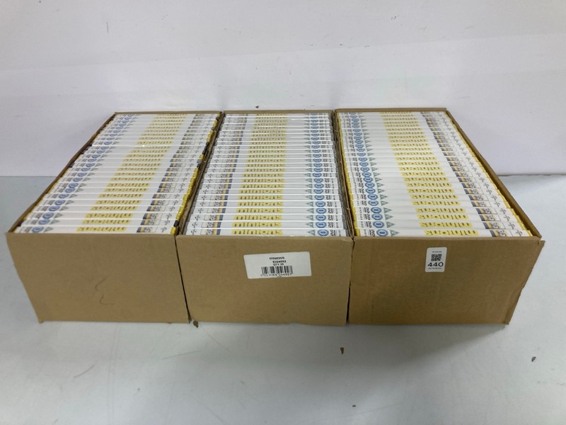 Lot 440  
            Nottingham SR1 - Delivery Only 

                
3 X BOXES OF MINIONS DVD (U-RATED)