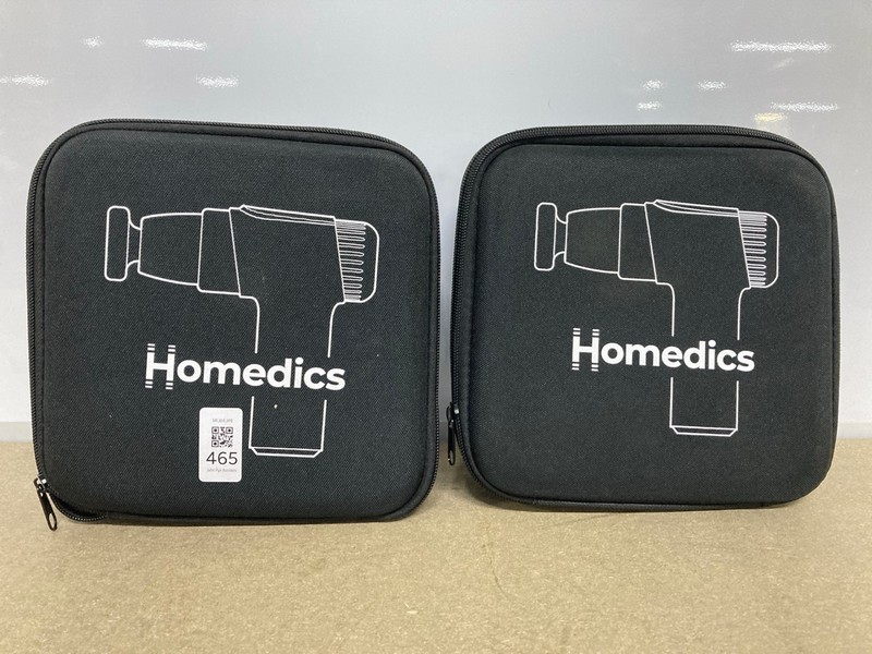 Lot 465  
            Nottingham SR1 - Delivery Only 

                
2 X HOMEDIES NOVO REST AND RECOVERY MINI MASSAGE GUN