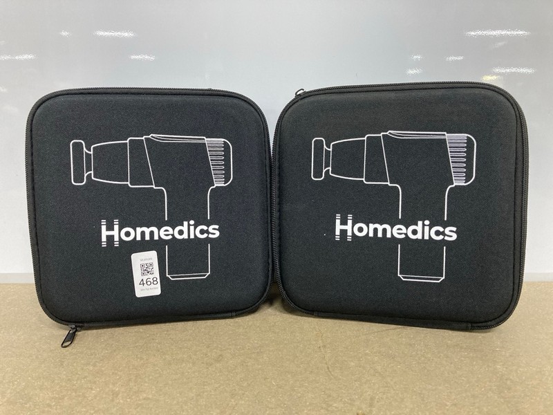 Lot 468  
            Nottingham SR1 - Delivery Only 

                
2 X HOMEDIES NOVO REST AND RECOVERY MINI MASSAGE GUN