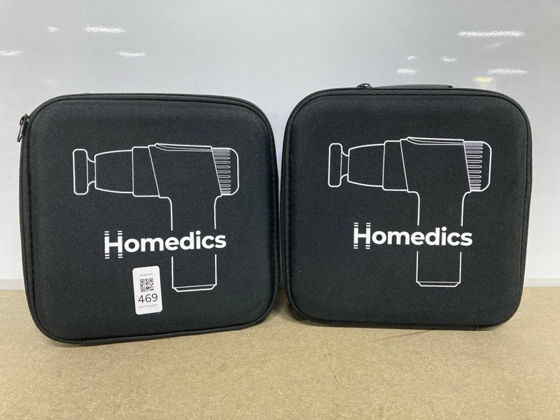 Lot 469  
            Nottingham SR1 - Delivery Only 

                
2 X HOMEDIES NOVO REST AND RECOVERY MINI MASSAGE GUN
