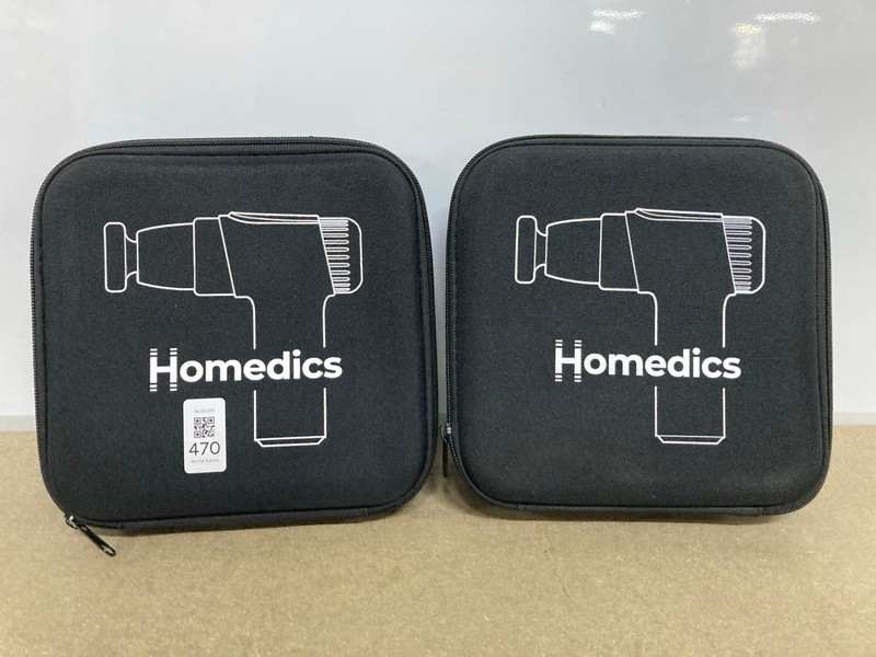 Lot 470  
            Nottingham SR1 - Delivery Only 

                
2 X HOMEDIES NOVO REST AND RECOVERY MINI MASSAGE GUN