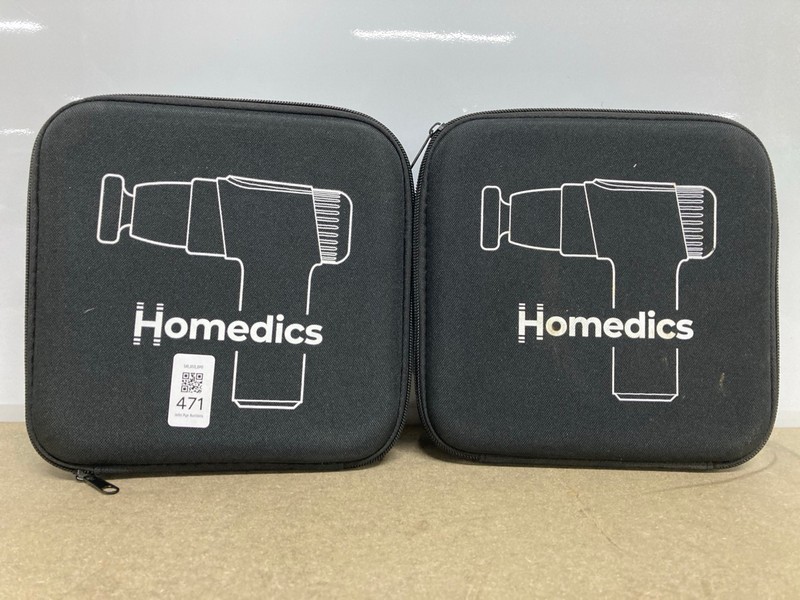 Lot 471  
            Nottingham SR1 - Delivery Only 

                
2 X HOMEDIES NOVO REST AND RECOVERY MINI MASSAGE GUN