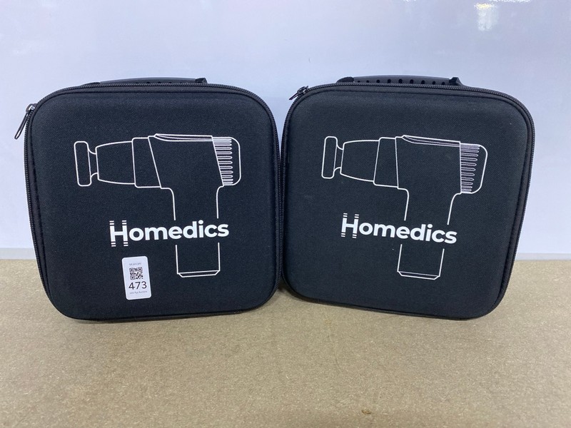 Lot 473  
            Nottingham SR1 - Delivery Only 

                
2 X HOMEDIES NOVO REST AND RECOVERY MINI MASSAGE GUN