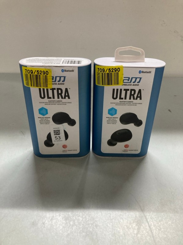 Lot 53  
            Nottingham SR1 - Delivery Only 

                
2 X JAM WIRELESS AUDIO BLUETOOTH EARBUDS