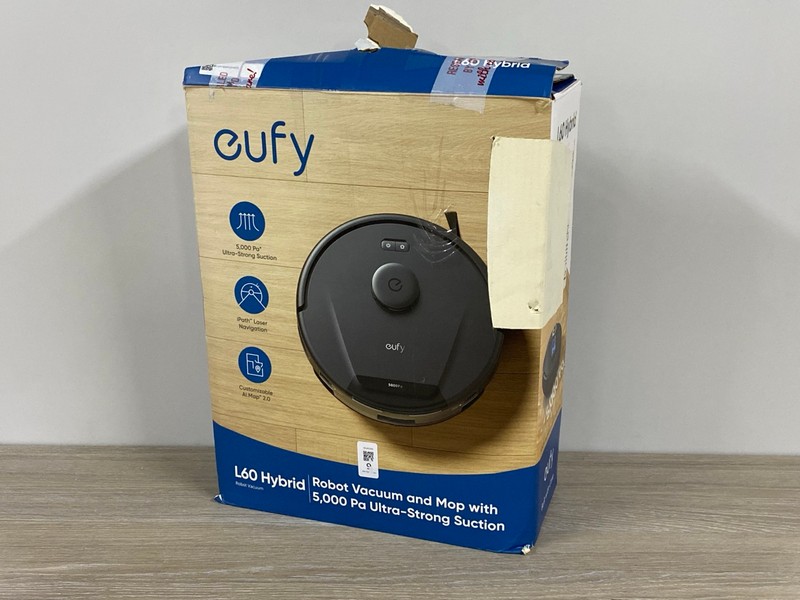 Lot 9  
            Nottingham SR1 - Delivery Only 

                
EUFY L60 HYBRID ROBOTIC VACUUM CLEANER - ORIGINAL RRP.£399