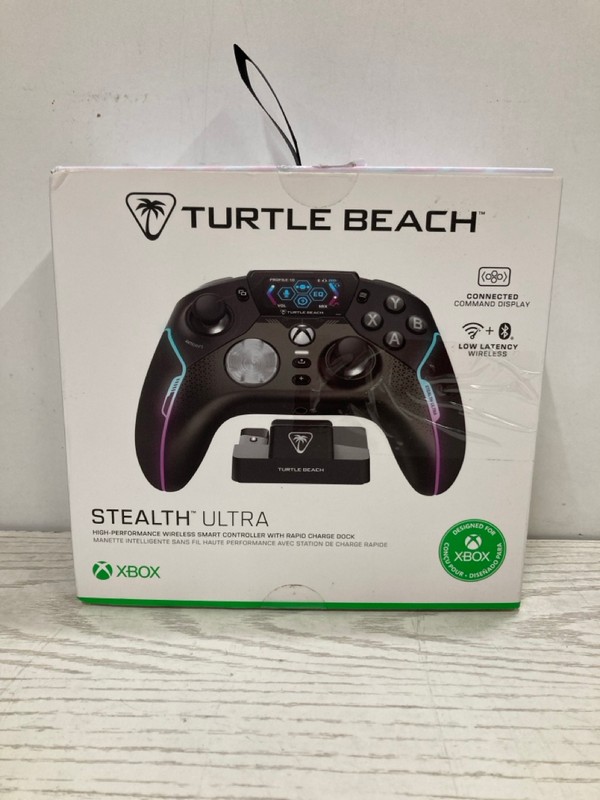 Lot 11  
            Nottingham SR2 - Delivery Only 

                
TURTLE BEACH STEALTH ULTRA WIRELESS SMART CONTROLLER FOR XBOX ORIGINAL RRP £179.99