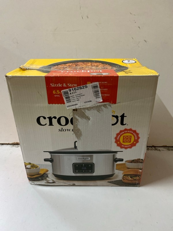 Lot 126  
            Nottingham SR2 - Delivery Only 

                
CROCKPOT SLOW COOKER