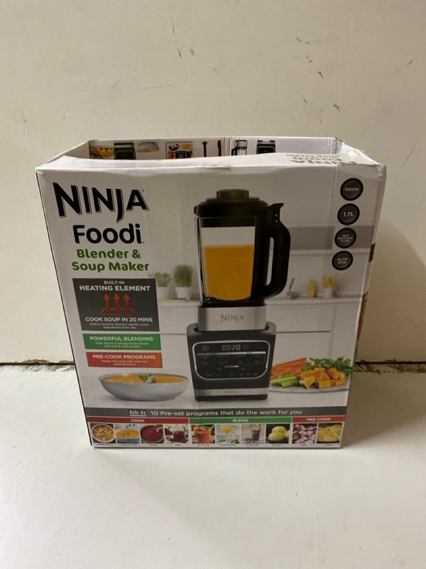 Lot 137  
            Nottingham SR2 - Delivery Only 

                
NINJA FOODI BLENDER & SOUP MAKER