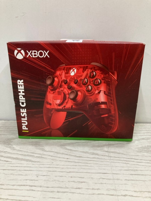 Lot 13  
            Nottingham SR2 - Delivery Only 

                
XBOX PULSE CIPHER SPECIAL EDITION WIRELESS CONTROLLER ORIGINAL RRP £74.99