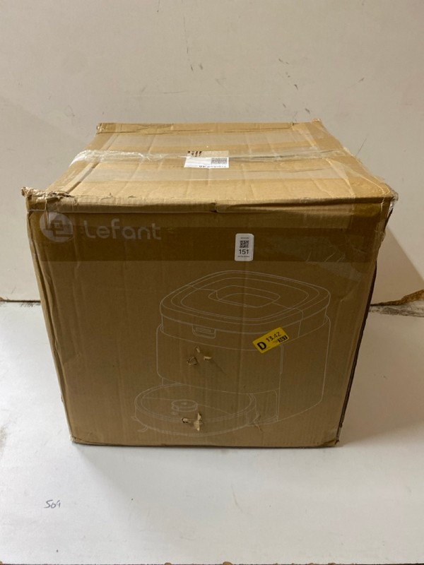Lot 151  
            Nottingham SR2 - Delivery Only 

                
LEFANT ROBOT VACUUM CLEANER