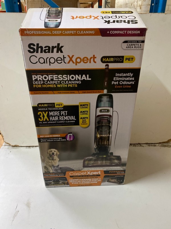 Lot 157  
            Nottingham SR2 - Delivery Only 

                
SHARK CARPETXPERT HAIR PRO PET