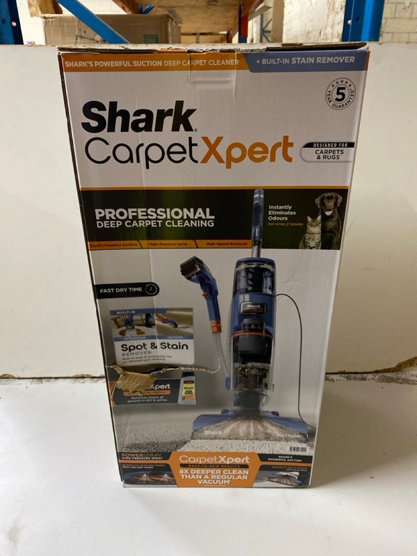 Lot 162  
            Nottingham SR2 - Delivery Only 

                
SHARK CARPETXPERT HAIR PRO PET