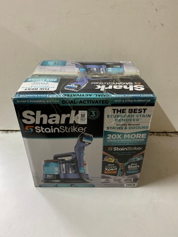 Lot 167  
            Nottingham SR2 - Delivery Only 

                
SHARK STAINSTRIKER CARPET WASHER