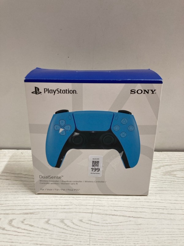 Lot 199  
            Nottingham SR2 - Delivery Only 

                
SONY PLAYSTATION 5 DUAL SENSE WIRELESS CONTROLLER