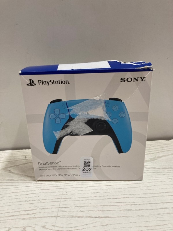 Lot 202  
            Nottingham SR2 - Delivery Only 

                
SONY PLAYSTATION 5 DUAL SENSE WIRELESS CONTROLLER