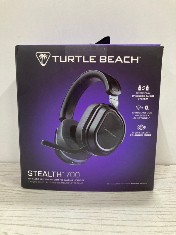 Lot 20  
            Nottingham SR2 - Delivery Only 

                
TURTLE BEACH STEALTH 700 WIRELESS GAMING HEADSET ORIGINAL RRP £179.99
