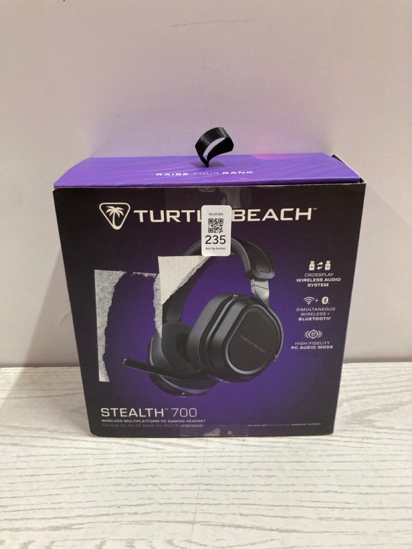 Lot 235  
            Nottingham SR2 - Delivery Only 

                
TURTLE BEACH STEALTH 700 GAMING HEADSET