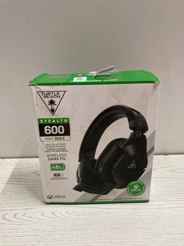 Lot 241  
            Nottingham SR2 - Delivery Only 

                
TURTLE BEACH STEALTH 600 GAMING HEADSET