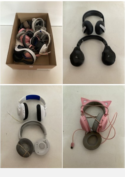 Lot 261  
            Nottingham SR2 - Delivery Only 

                
BOX OF LOOSE GAMING HEADSETS